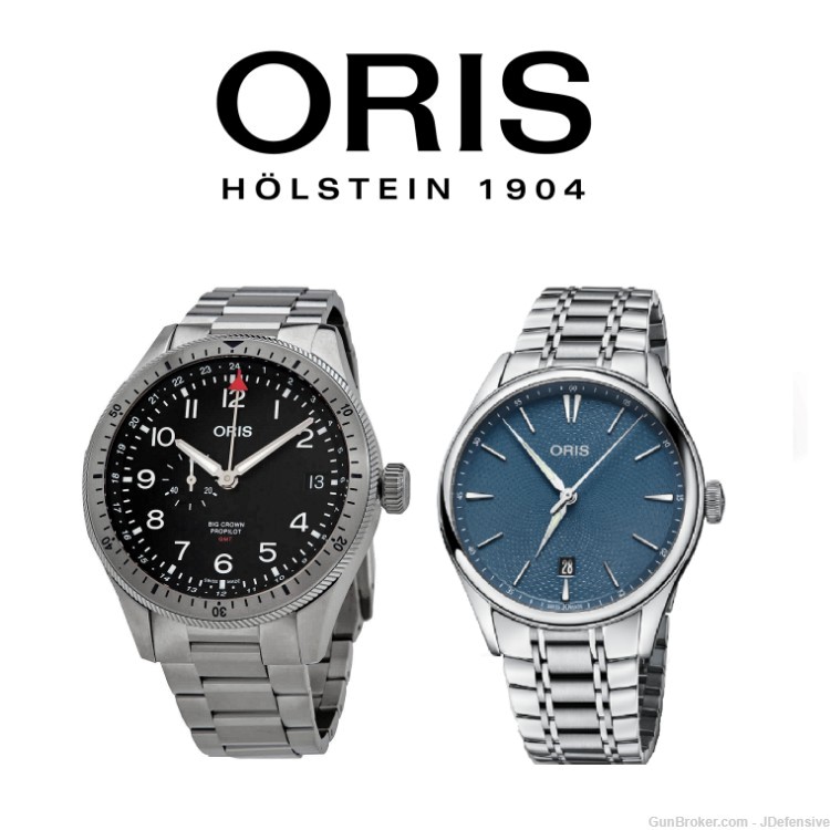 Oris Big Crown Pro Pilot Timer GMT and Culture Automatic Swiss Made Watches-img-0