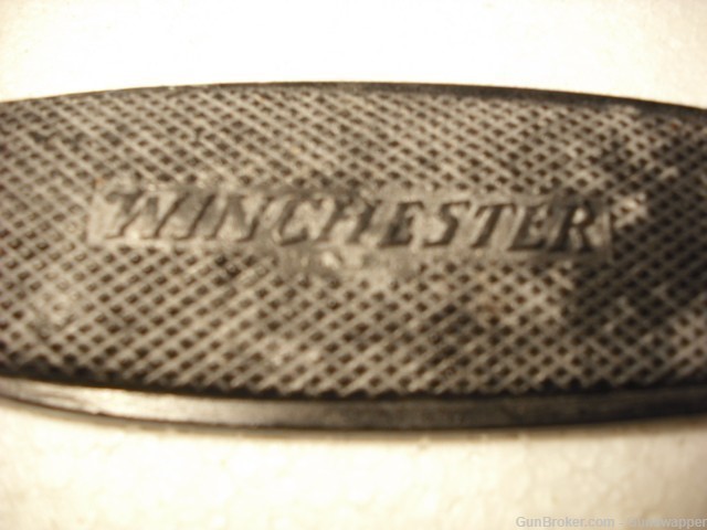 Gun Parts Winchester Buttplate Long Logo Early Part No Reserve-img-1