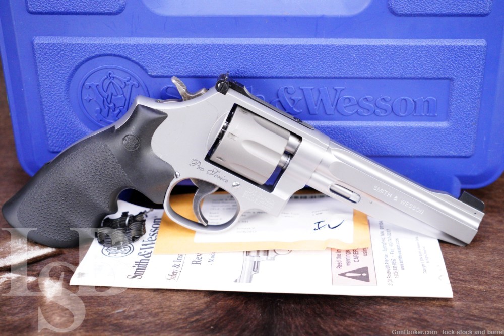 Smith & Wesson S&W Model 986 Pro Series 178055 9mm 5" DA/SA Revolver 2015-img-0