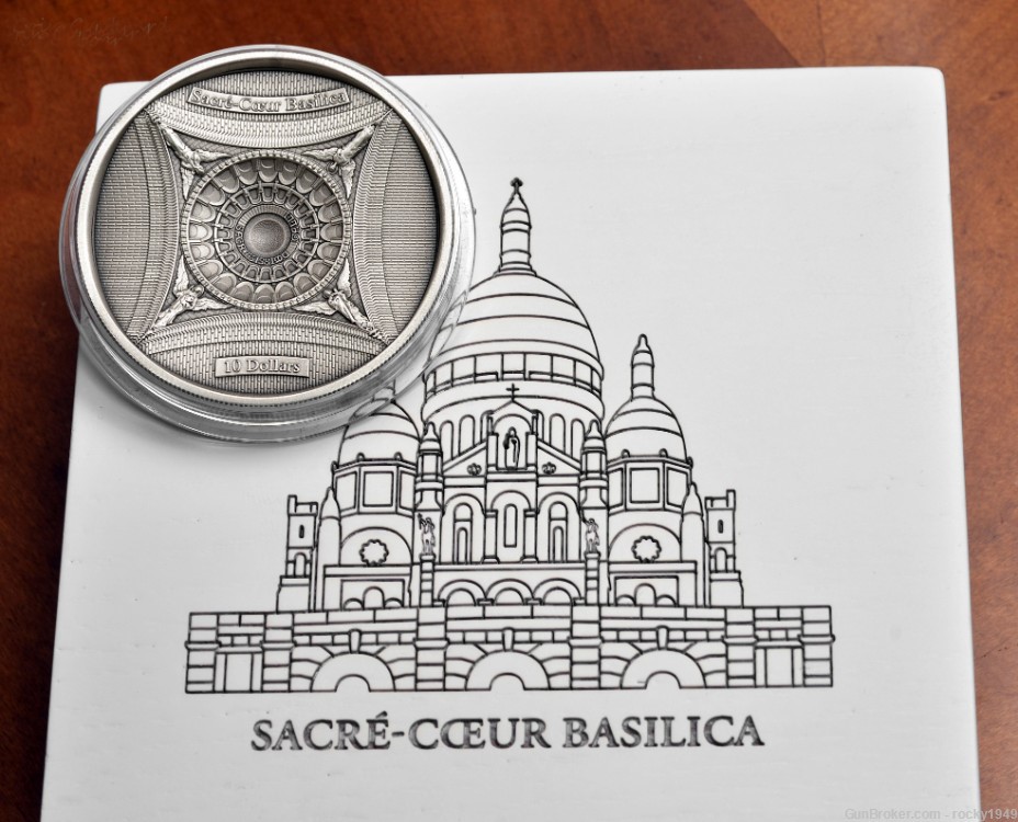 2018 Solomon Islands - 100 gr silver 4 layer technique - SACRE-COEUR BASILI-img-0