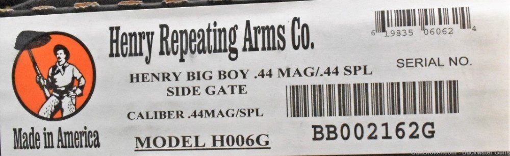 FACTORY NEW HENRY BIG BOY BRASS SIDE GATE 44MAG (H006G) RIFLE NO RESERVE!-img-5