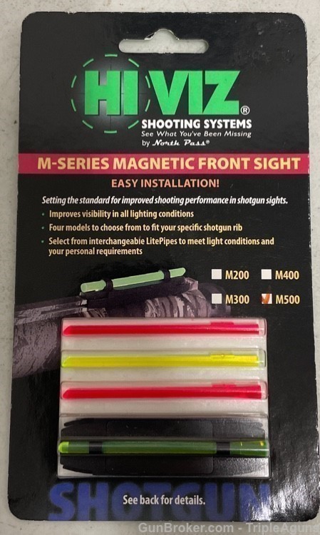 Hi Viz M-Series magnetic front sight M500 ultra wide rib-img-0