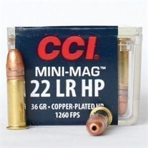 2000rds CCI Mini Mag 22 LR Varmint 36 grn HP .22LR hunting + FAST SHIPPING-img-1