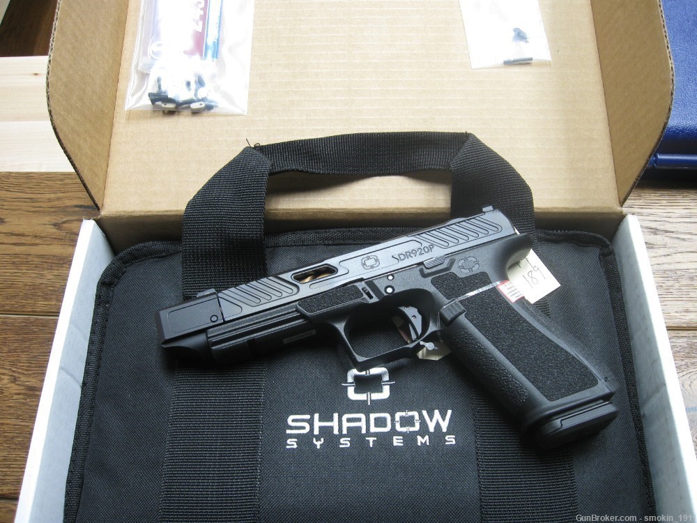 Shadow Systems DR920P Elite Compensated 9mm. New. Glock 34 Size -img-1