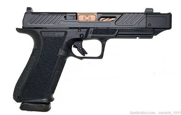 Shadow Systems DR920P Elite Compensated 9mm. New. Glock 34 Size -img-0