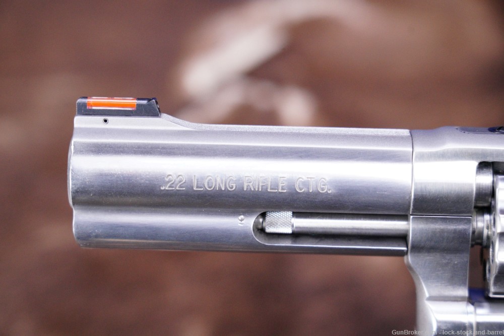 Smith & Wesson S&W Model 617-6 160584A .22 LR 4" DA/SA Revolver & Box 2022-img-12