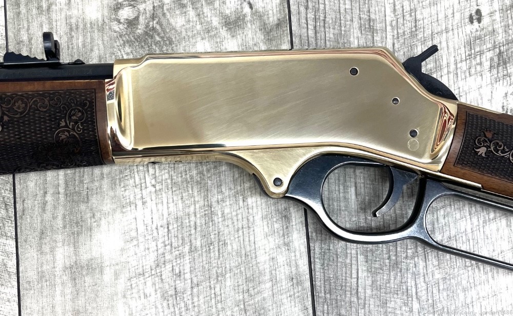 HENRY NEW SIDE GATE LEVER ACTION CLASSIC BRASS 360 BUCK HAMMER-img-5