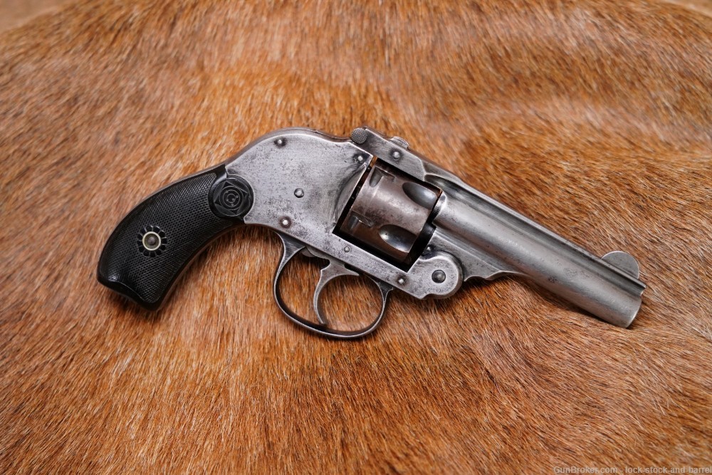 Harrington & Richardson H&R .32 S&W Top Break Hammerless  Revolver, C&R-img-2