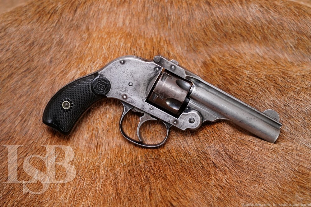 Harrington & Richardson H&R .32 S&W Top Break Hammerless  Revolver, C&R-img-0