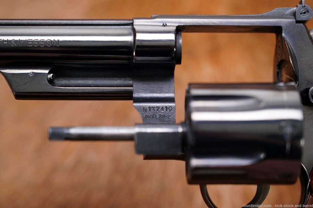 Smith & Wesson S&W Model 29-2 The .44 Magnum 6.5" DA/SA Revolver 1973 C&R-img-12