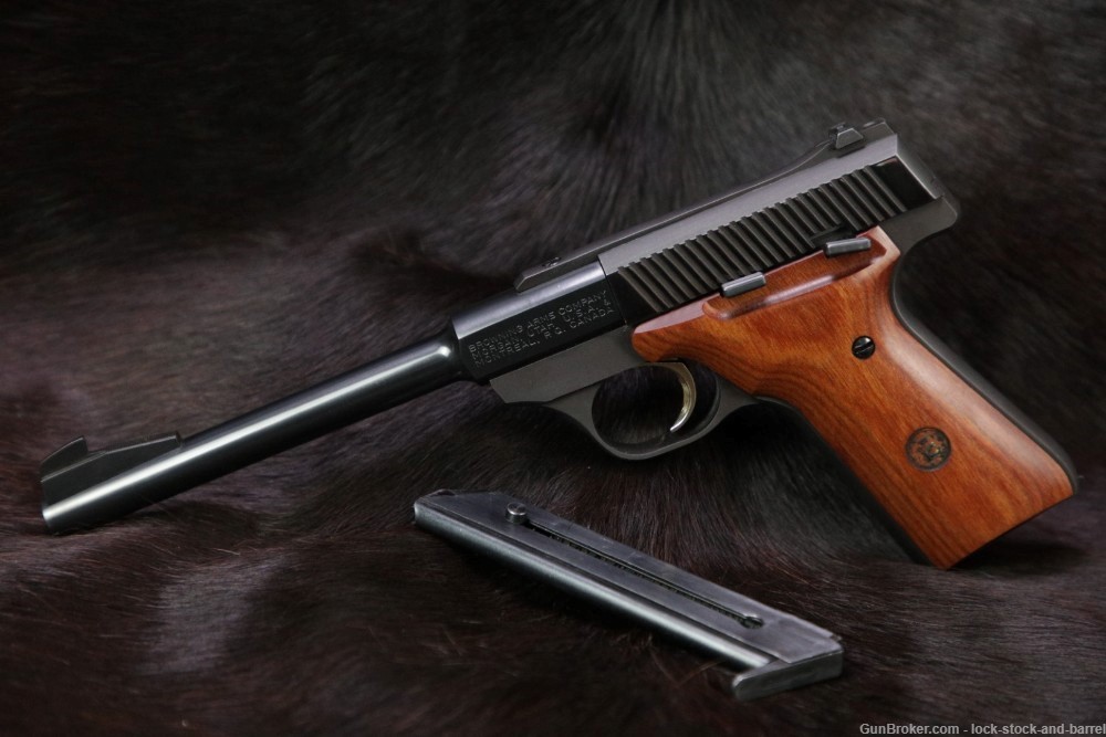 Browning Model Challenger II 2 .22 LR 6.75" Semi-Automatic Pistol, MFD 1978-img-3