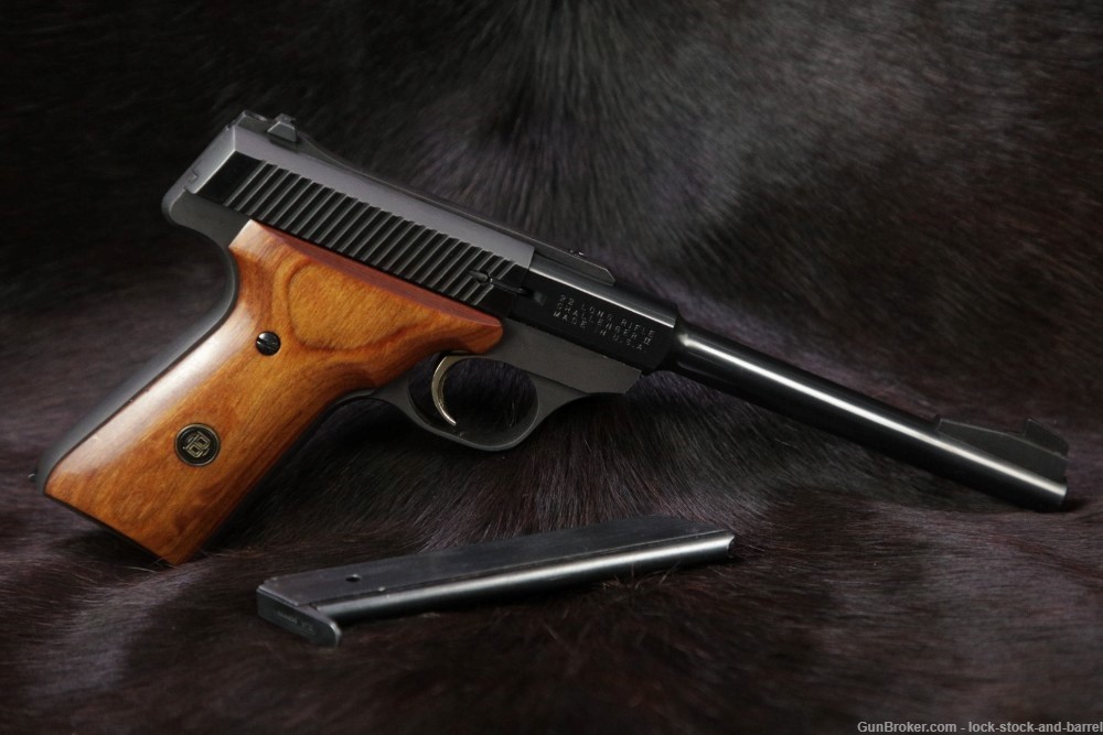 Browning Model Challenger II 2 .22 LR 6.75" Semi-Automatic Pistol, MFD 1978-img-2