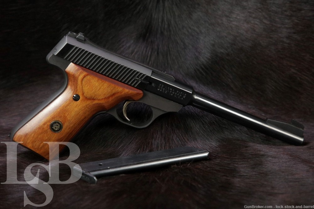 Browning Model Challenger II 2 .22 LR 6.75" Semi-Automatic Pistol, MFD 1978-img-0