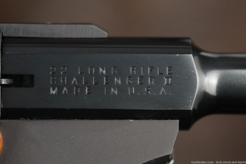 Browning Model Challenger II 2 .22 LR 6.75" Semi-Automatic Pistol, MFD 1978-img-12