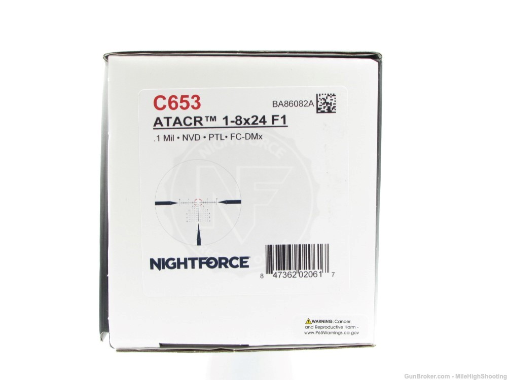 Demo: Nightforce C653 ATACR 1-8x24 F1 FFP .1 Mil NVD PTL FC-DMx w/ SP4022C-img-21