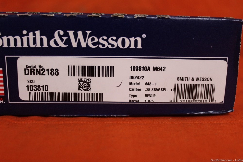 Smith & Wesson 642 .38spl NEW! Free Layaway!-img-1