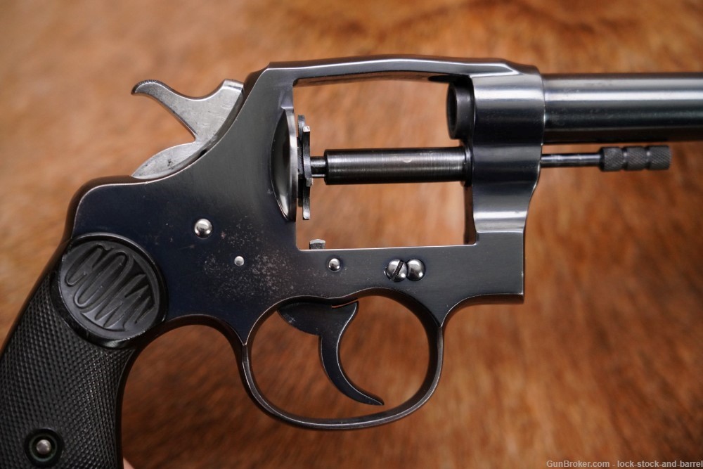 Colt New Service .45 LC 7.5” SA/DA Revolver NO CYLINDER, MFD 1914 C&R-img-10