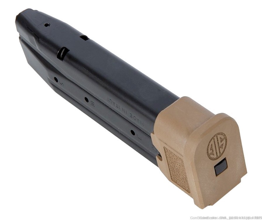 Sig Sauer Magazine 9MM 21Rd Coyote Fits P250 P320 MAG-MOD-F-9-21-COY-img-2