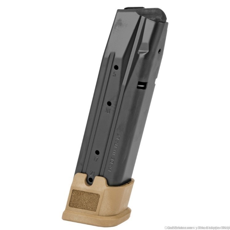 Sig Sauer Magazine 9MM 21Rd Coyote Fits P250 P320 MAG-MOD-F-9-21-COY-img-1