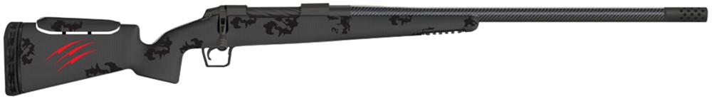 Fierce Firearms CT Rival FP 7mm SAUM 3+1 Rd 22 C3 Carbon Fiber Black Titani-img-0
