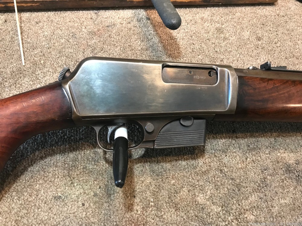 Winchester Model 1905 32 WSL great shape interesting history-img-1