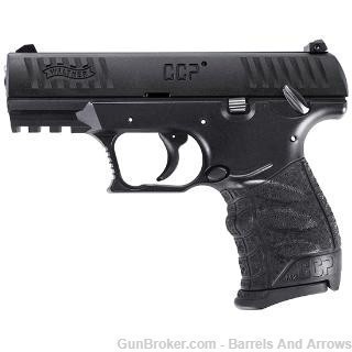 Walther 5082500 CCP M2 Semi Auto Pistol, 380 ACP, 3.54" BBL, Black Frame, 2-img-0