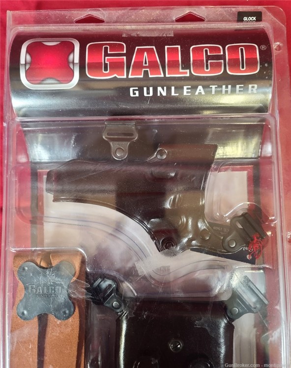 Galco Gun Leather Jackass Rig Shoulder System Glock 21 R Handed G21 G20 G29-img-7