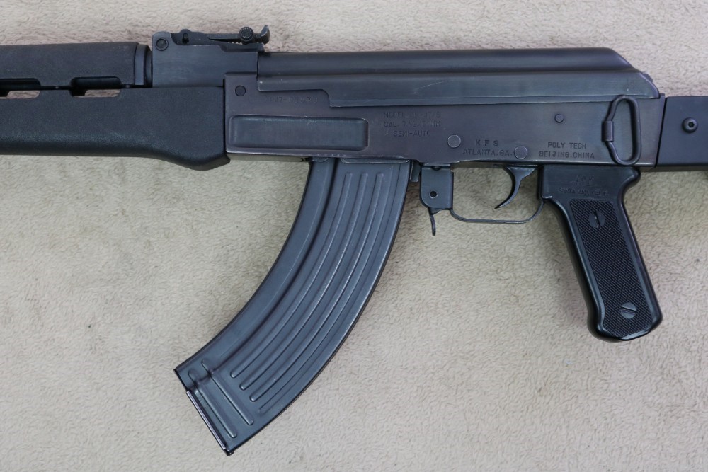 Quality pre-ban Chinese Polytech milled AK47 7.62x39 w/ folding stock-img-15