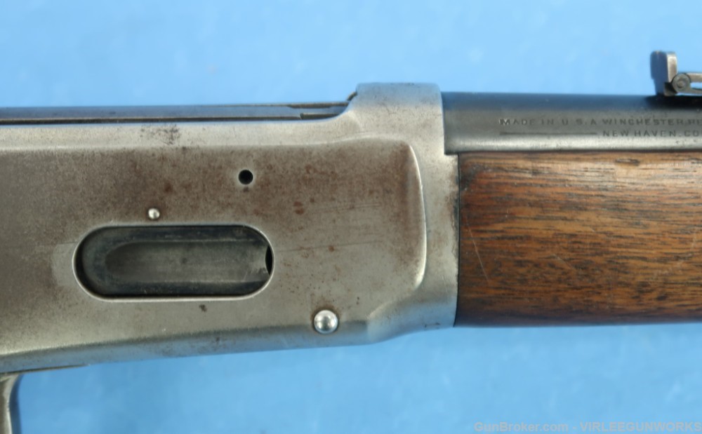 Winchester 94 SRC 32 Special Nickel Steel Saddle Ring Carbine 1927-img-8