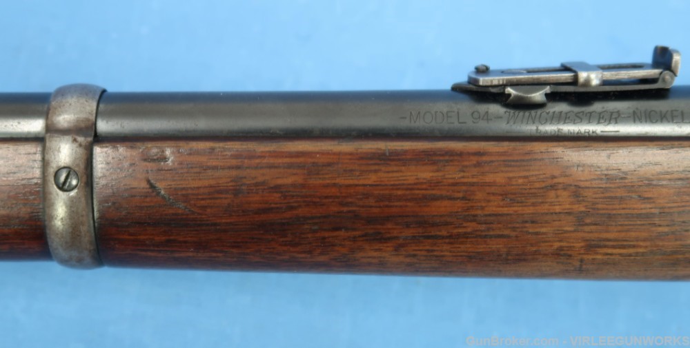 Winchester 94 SRC 32 Special Nickel Steel Saddle Ring Carbine 1927-img-26