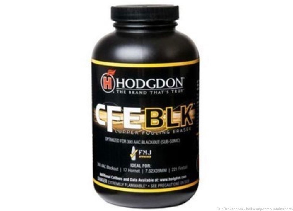 Hodgdon CFE BLK Smokeless Powder 10 Pounds -img-0