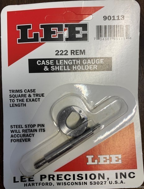 Lee Trimmer, 222 Rem, New (free shipping)-img-0