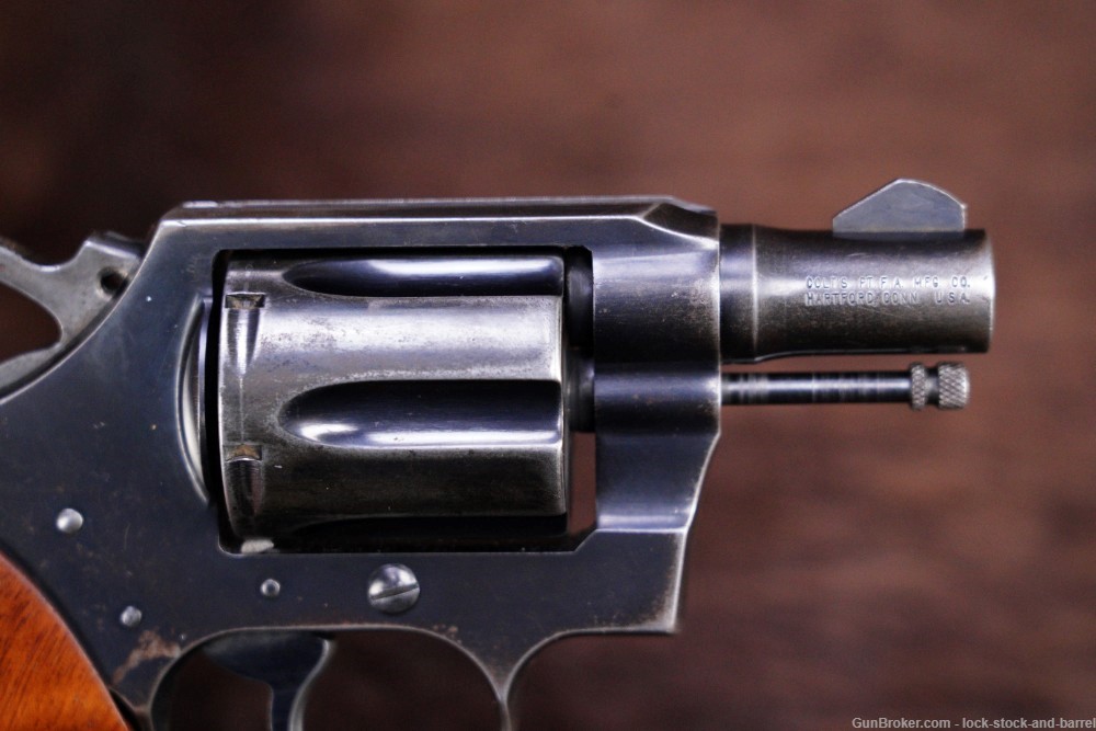 COLT Detective Special 6-Shot .38 Spl. Double Action Revolver 1964-1967 C&R-img-8