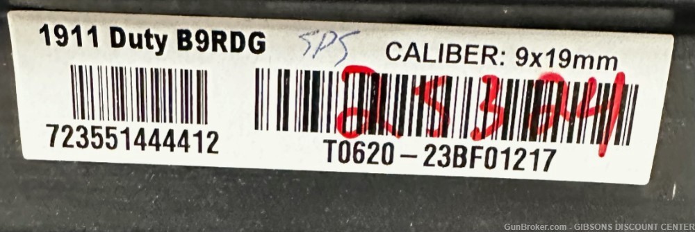 Tisas Duty B94DG Raider, 9mm, 2 mags, Hard Case, NIB, No CC Fee-img-3