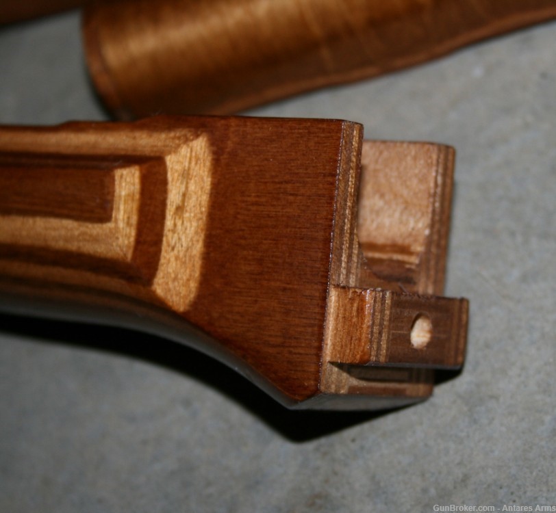 AK Furniture Set Stock Handguard Grip Laminated Wood AKM AK-47 AK-74 NEW-img-4