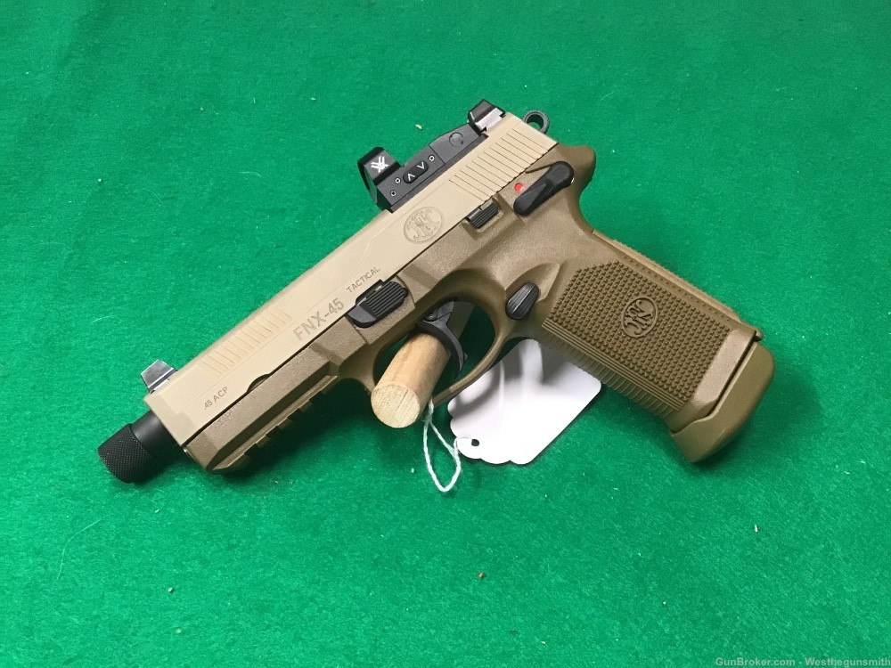 FN FNX-45 TACTICAL WITH VORTEX RED DOT IN 45 ACP -img-0