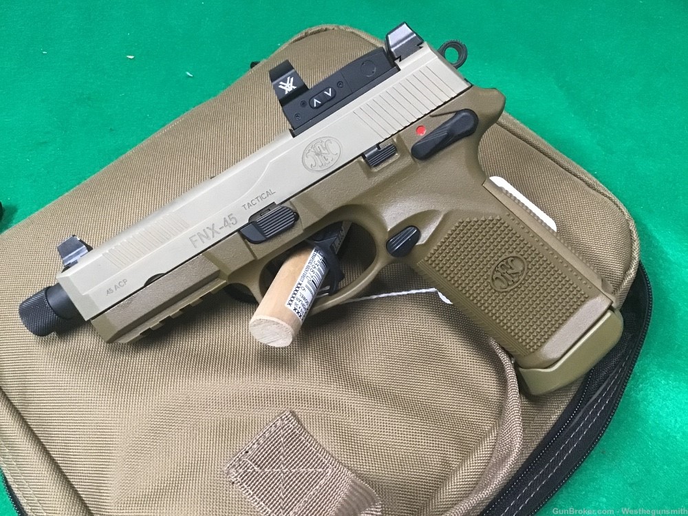 FN FNX-45 TACTICAL WITH VORTEX RED DOT IN 45 ACP -img-4