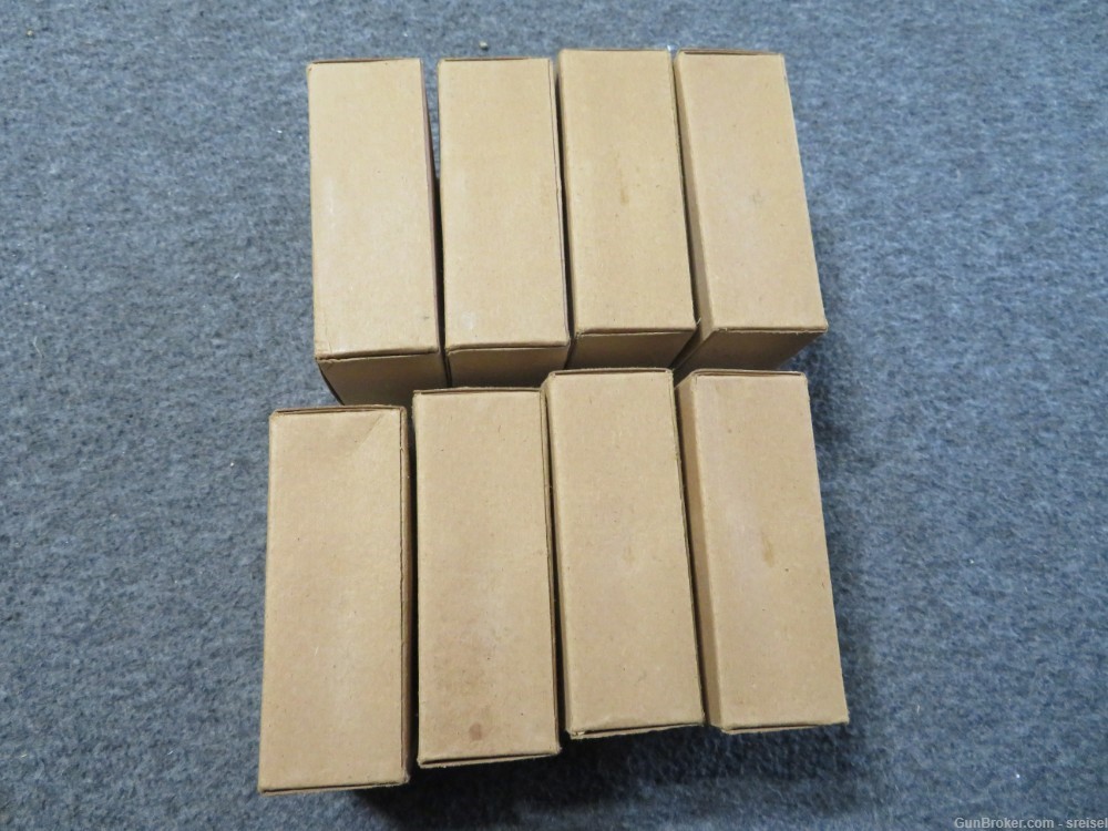 120 ROUNDS- (8) FULL BOXES OF WWII GERMAN 8mm MAUSER AMMUNITION-img-10