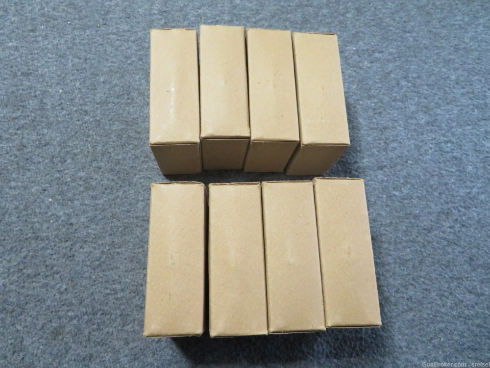 120 ROUNDS- (8) FULL BOXES OF WWII GERMAN 8mm MAUSER AMMUNITION-img-8