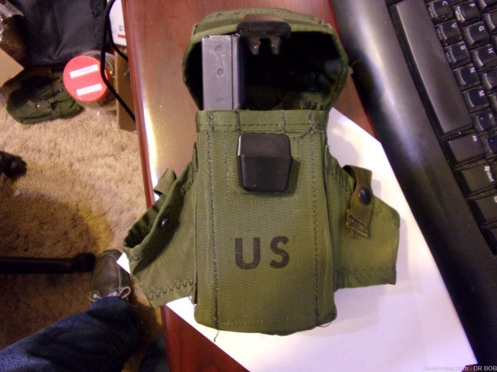 G.I. MAG POUCH HOLDS 3 30 RD MAGS +REDUCED !-img-0