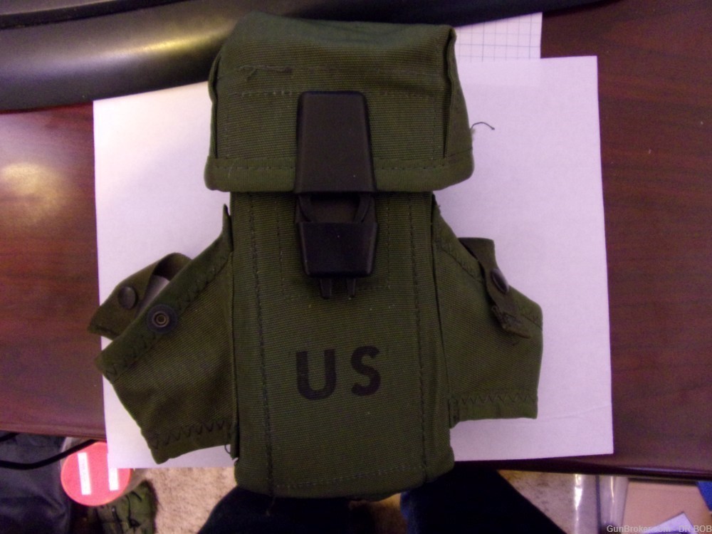 G.I. MAG POUCH HOLDS 3 30 RD MAGS +REDUCED !-img-1