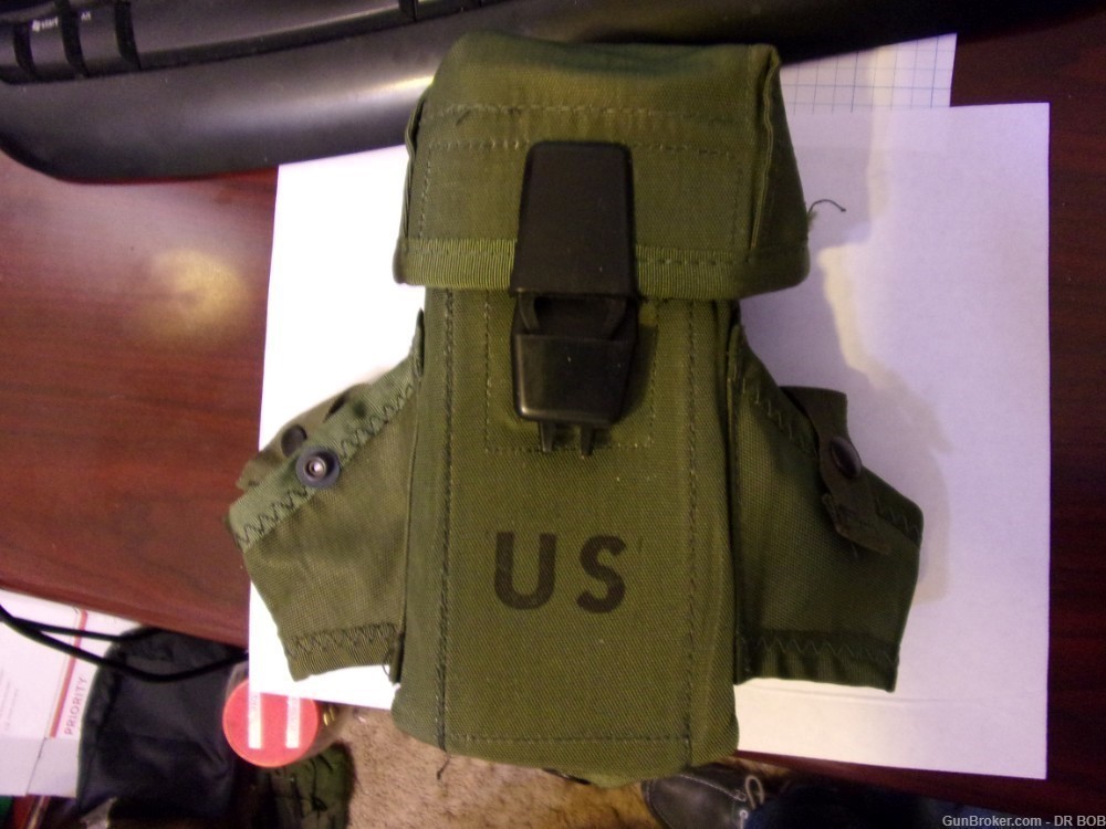 G.I. MAG POUCH HOLDS 3 30 RD MAGS +REDUCED !-img-3