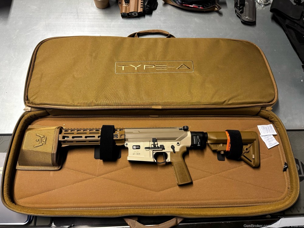 NEW! BG DEFENSE TYPE-A RIFLE CO MSR10 10.5 MULTI FDE, Extra Mags-img-0