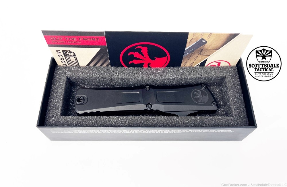 Microtech Combat Troodon D/E Gen III Out The Front Knife-img-2