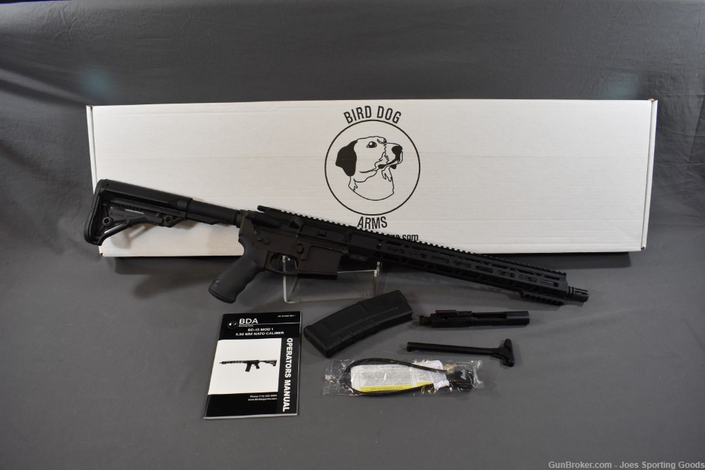 NiB - Bird Dog Arms BD15 - 5.56 Semi-Automatic AR-15 Rifle w/ M-Lok Rails-img-0