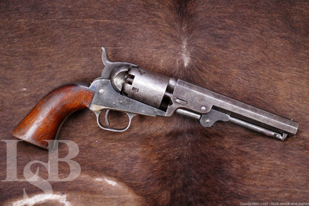 Pre-Civil War Colt 1849 Pocket .31 Cal 5" Percussion Revolver, 1853 Antique-img-0