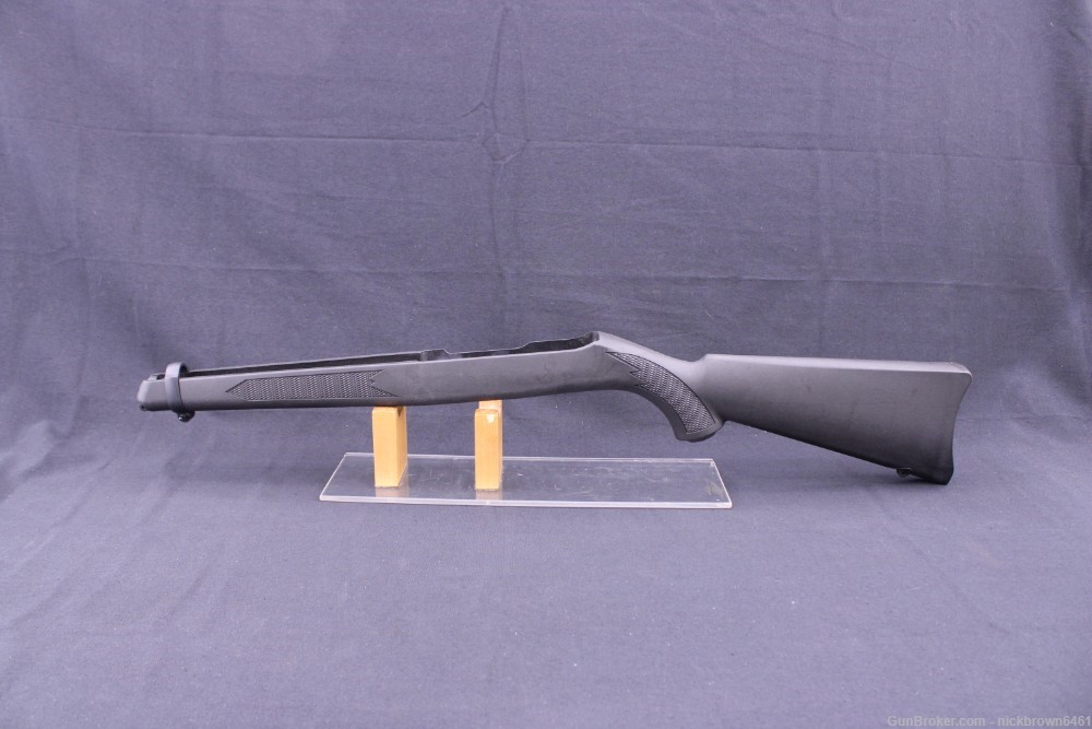 RUGER 10/22 BLACK SYNTHETIC STOCK STRUM LIKE NEW-img-1