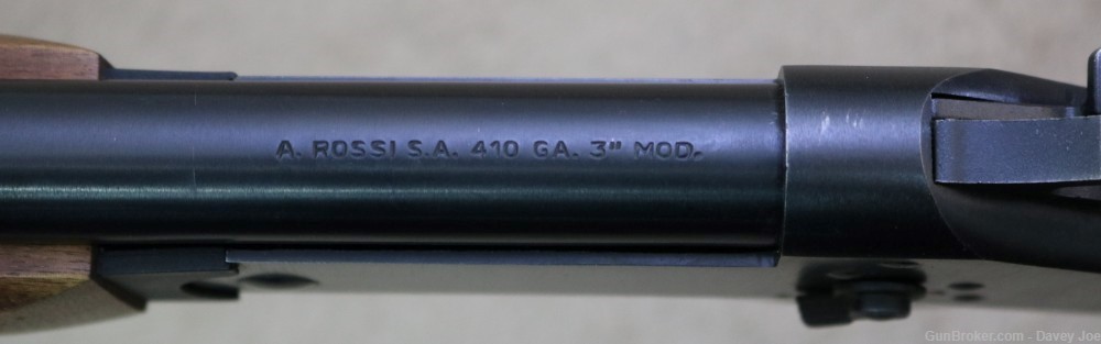 Quality Rossi M4122B 410 gauge 22LR 2 barrel combo set-img-17