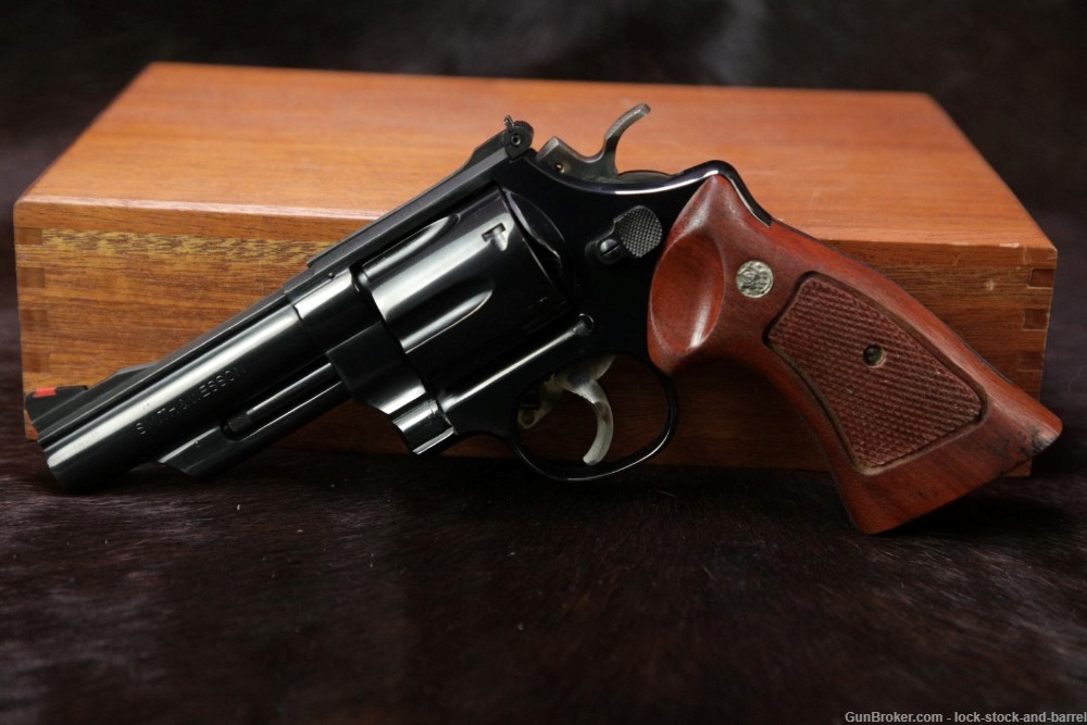 Smith & Wesson S&W Model 29-2 .44 Magnum 6" DA/SA Revolver & Case 1980-img-3
