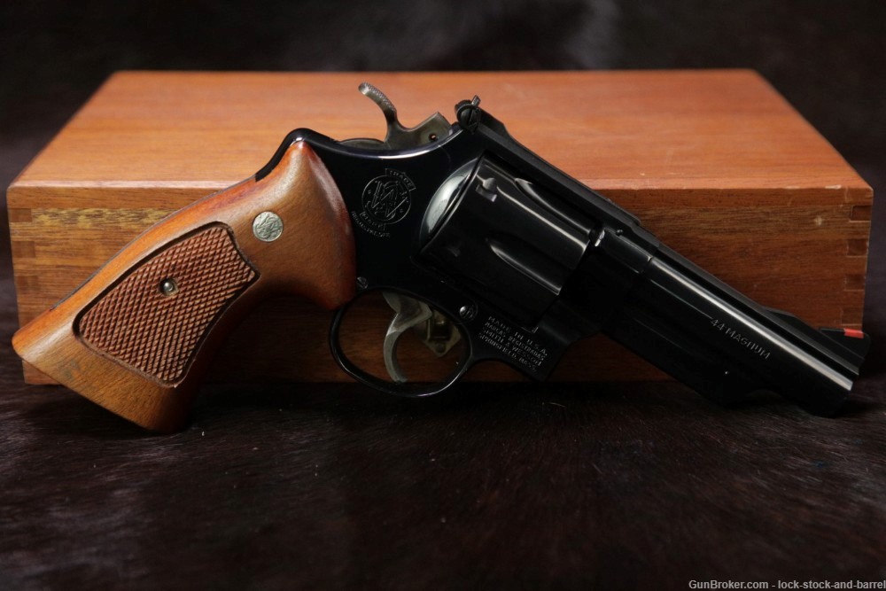 Smith & Wesson S&W Model 29-2 .44 Magnum 6" DA/SA Revolver & Case 1980-img-2